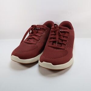 KIZIK Lima Red Sneakers Womens Sz 7.5 2E Wide Mesh Mens Sz 6 Slip On